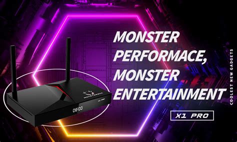 2: It takes 30 seconds to 1 minute for initial running. . Monster box x1 pro